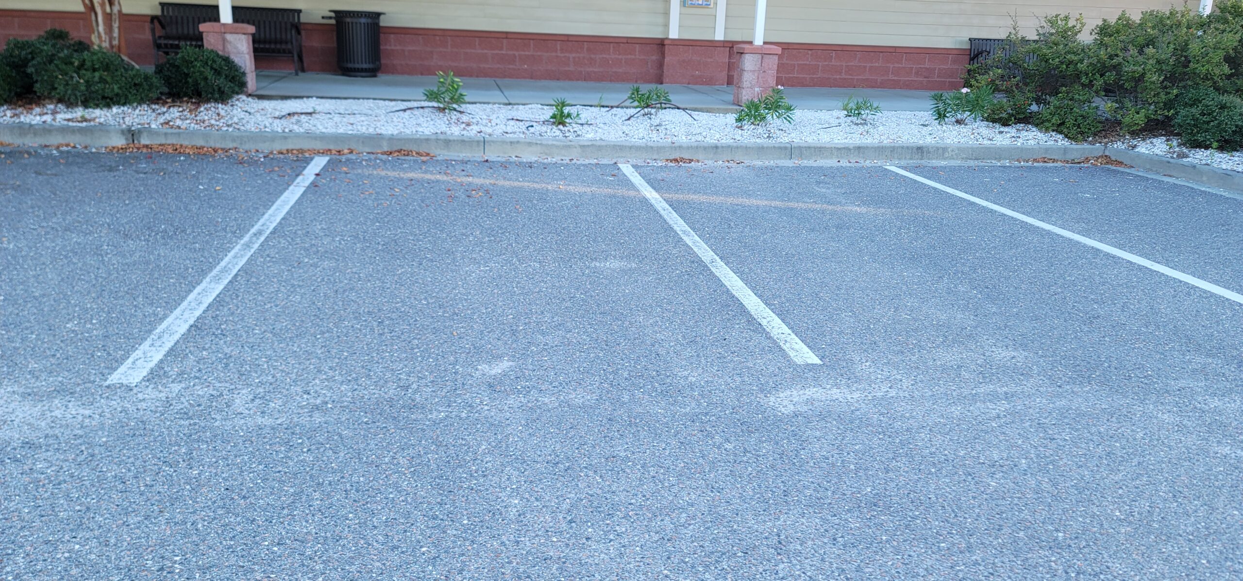 Permeable pavement allowing stormwater runoff to infiltrate through surface