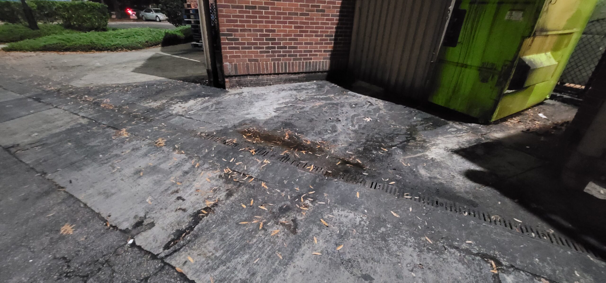 Illicit discharge flowing into stormwater catch basin causing water quality violation and SCM non-compliance